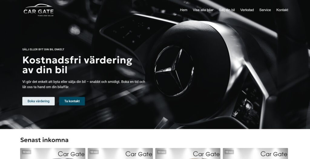 Cargate Bilhandlare Sundbyberg